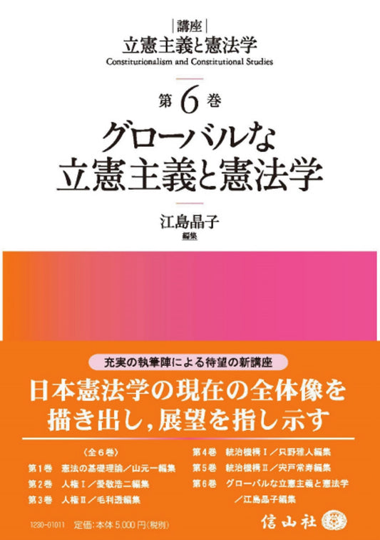 グローバルな立憲主義と憲法学 【講座 立憲主義と憲法学 第6巻】